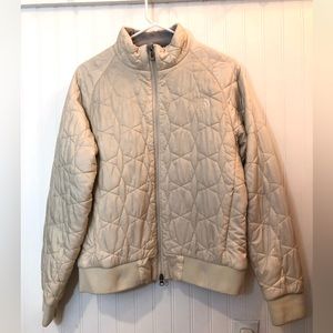 The North Face Women’s Cream Quilted Jacket, Large